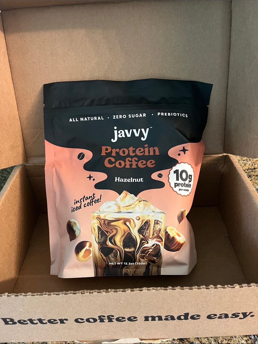 Javvy Protein Coffee Variety Pack - Caramel & Hazelnut bundle - Picture 3 of 4